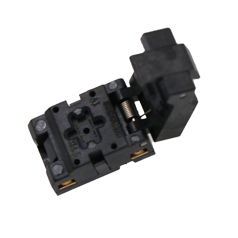 LGA16pin芯片测试座socket—LGA芯片测试夹具