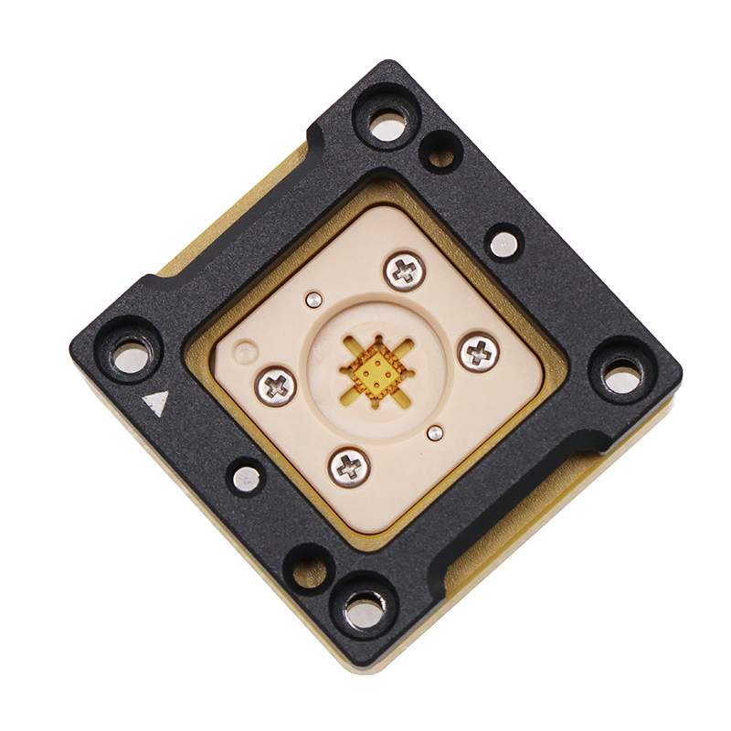 QFN20pin芯片测试座socket—qfn芯片测试夹具