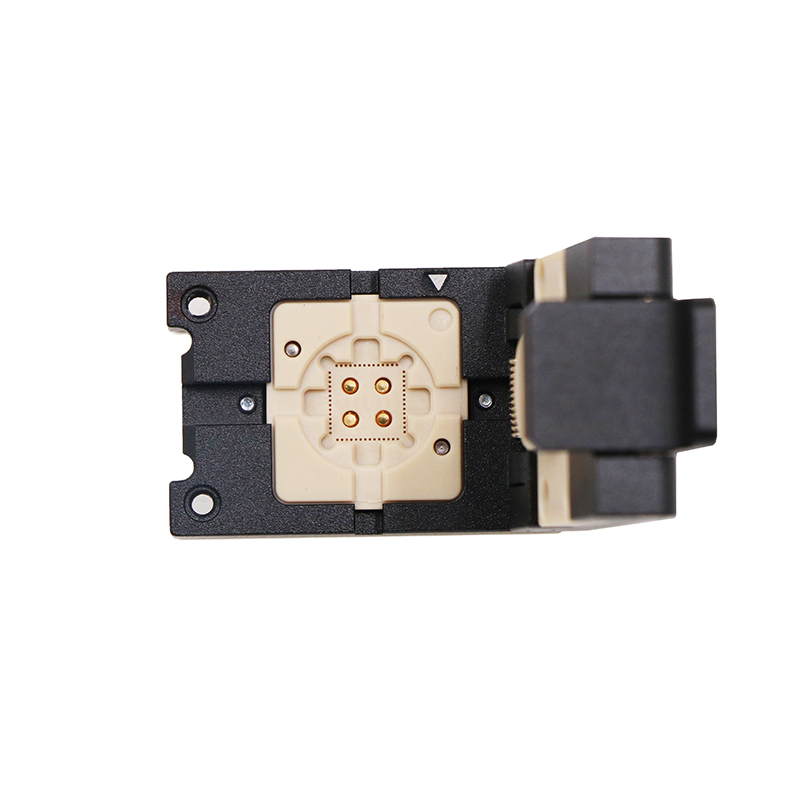 QFN56pin芯片测试座socket—QFN芯片测试夹具