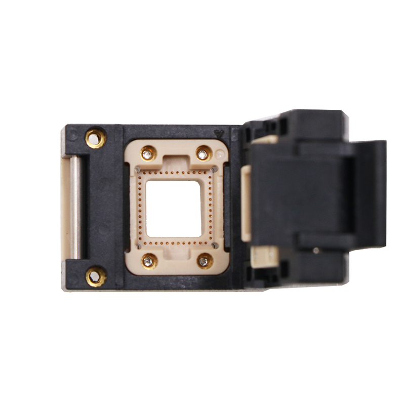 CLCC48pin光模块测试座socket—CLCC光模块测试夹具
