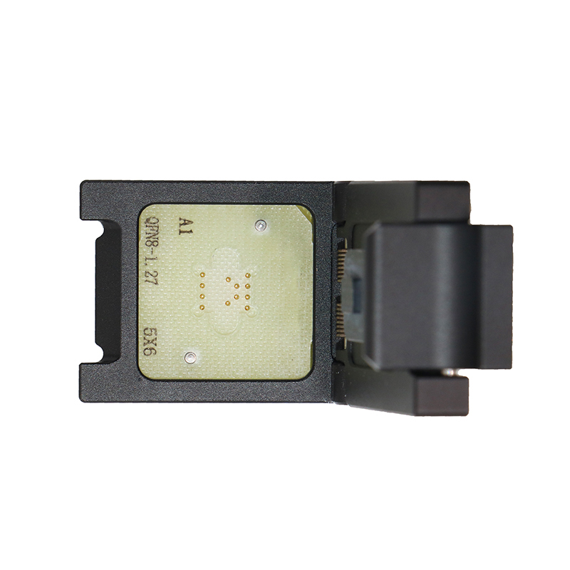 DFN8pin测试座socket—dfn芯片测试夹具