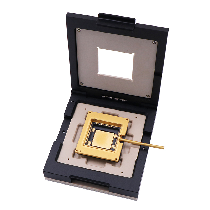 定制PGA136pin-2.54mm芯片测试座-PGA芯片测试socket