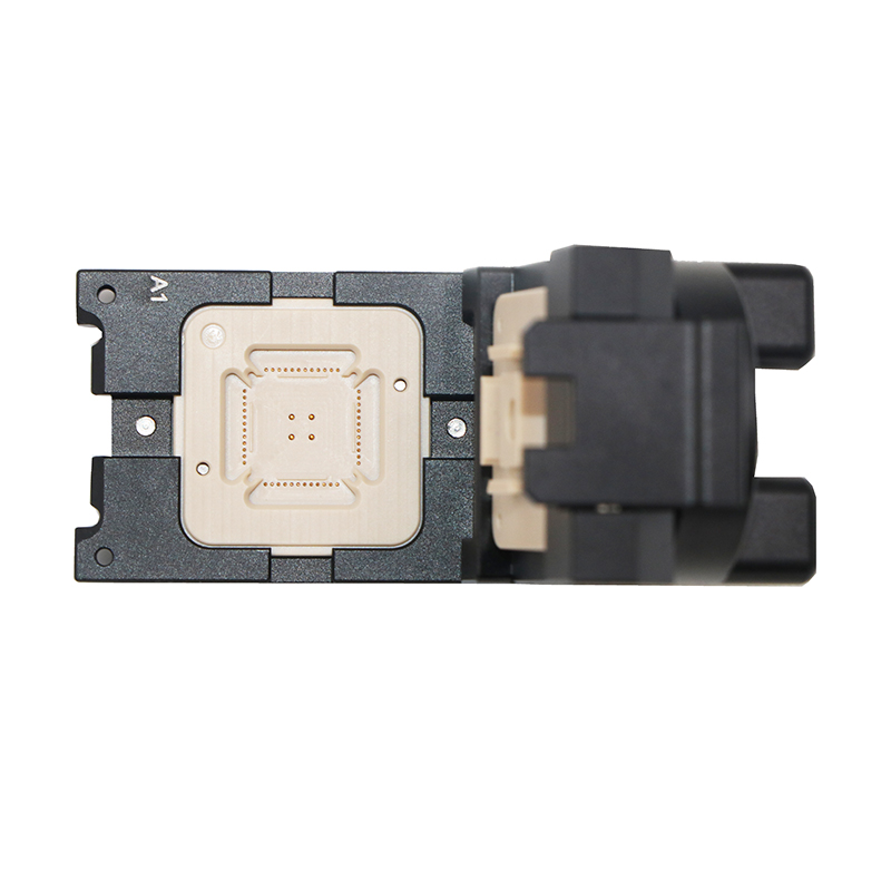 定制QFP48pin-0.65mm芯片测试座-QFP封装芯片测试socket